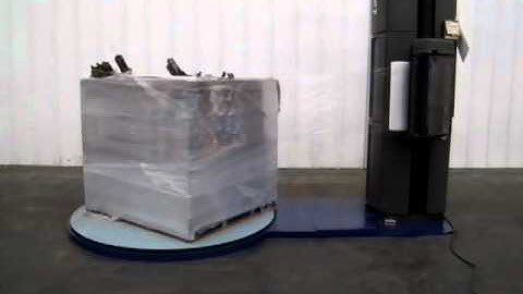 Lantech Q300 Stretch Wrapper with 65 In Turntable - Sigma Packaging A2162