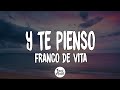 Capture de la vidéo Franco De Vita - Y Te Pienso  (Letra/Lyrics)