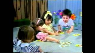Smart Kid absolutely dominates a game of Snap on Romper Room