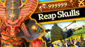 Using Skulls to Become Unstoppable in Total Warhammer 3