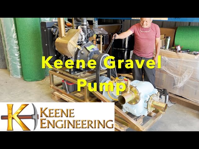 4" gravel Pump tier 4