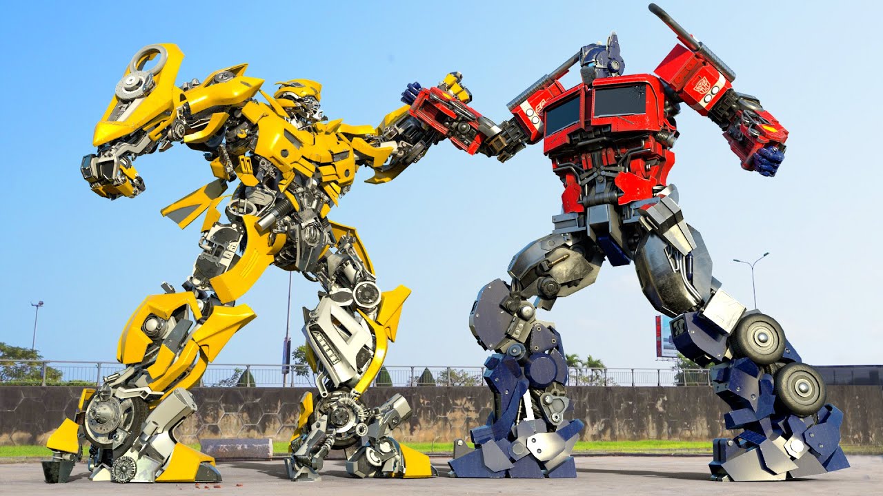Bumble vs Optimus: The Relentless Showdown | Movie Clip HD