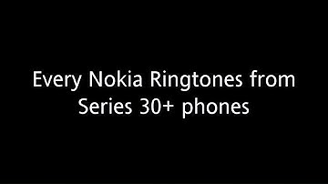Nokia Series 30+ Ringtones