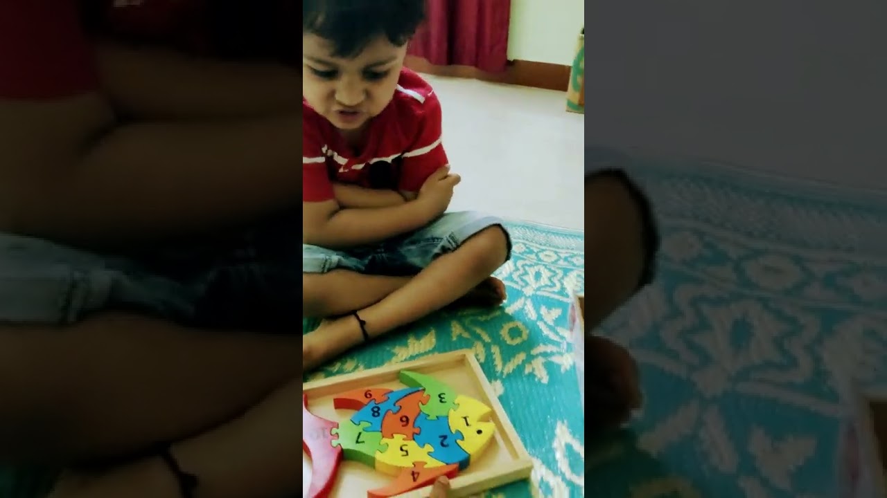 Numbers reading at age of 2. 