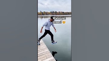 These water jet shoes look absolutely awesome! 🤯👏