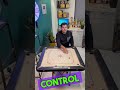 Carrom board glance trick shot