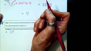 M3 Simplify Rational Expressions