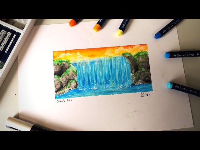 Pas à pas pour dessiner une planète aux pastels gras - Domi Dessins et  Peintures