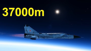 Altitude Limit Increased To 35000m | MiG-25 is A Spaceship (War Thunder Line of Contact Dev Server)