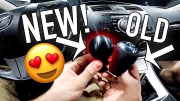 Mazda Speed 3 CORKSPORT Adj. Shift Knob INSTALL/REVIEW + Channel Update