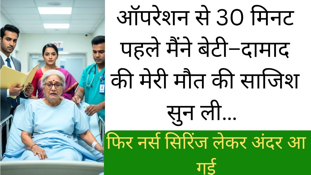 हार्ट सर्जरी से पहले बेटी ने कहा “बस ये साइन”… तभी मुझे पता चला वो मेरी मौत खरीद चुके हैं