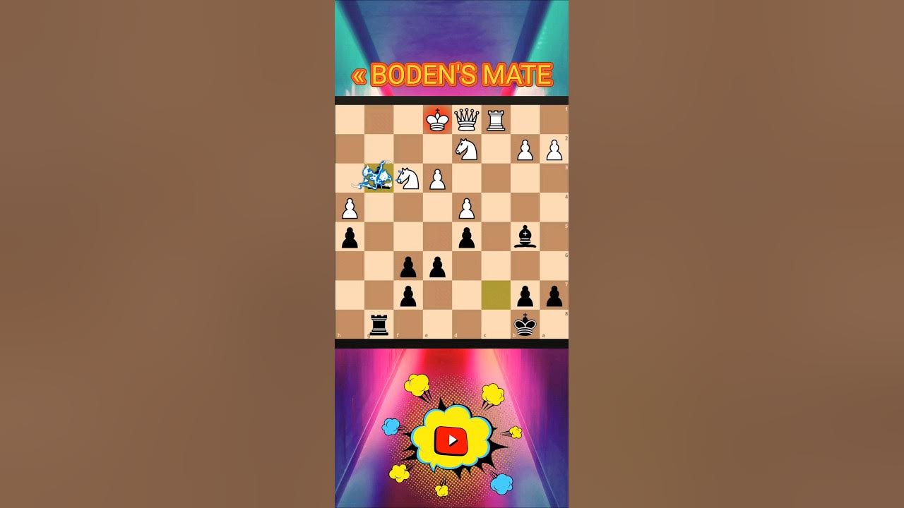 « BODEN'S MATE / #chessgrandmaster #chess / CHESS QUIZ - YouTube