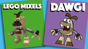 LEGO Mixels - Dawgi - Stop Motion Build | Bricks and Clay Play