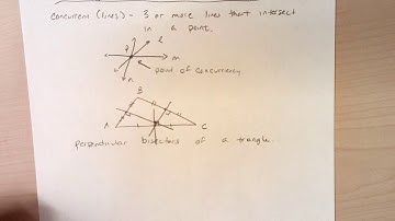 Geometry 6.2 Part 1: Bisectors of triangles.