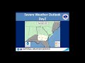 NWS Peachtree City Weekly Weather Briefng (April 11, 2019)