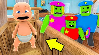 Baby and ZOMBIE FAMILY Play Hide and Seek! by Bubbles and Gummy 9,292 views 8 days ago 3 hours, 51 minutes