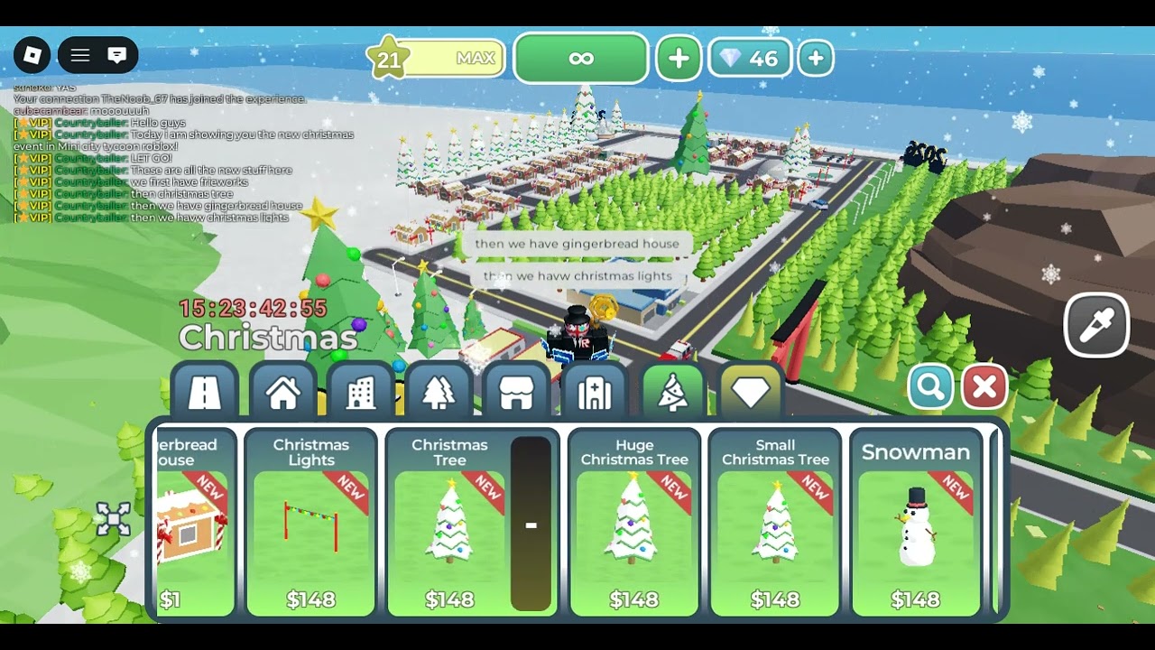 Mini City Tycoon - Christmas Update