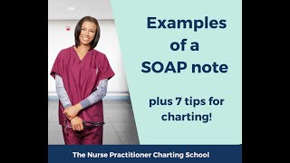 Examples of a SOAP Note