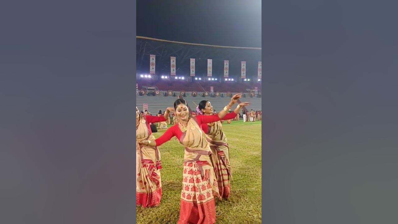 Kong seng | Sarusajai Stadium | Bihu world record #bihu #bihu2023 #guinnessworldrecords