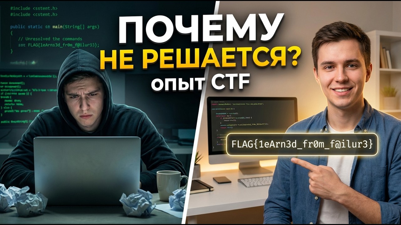 Страдаем на CTF: личный опыт и реальные ошибки