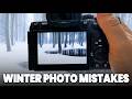 The winter photography mistakes you want to avoid