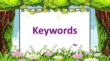 Class 2 EVS  Lesson 13 Plants Around Us(Keywords)