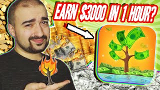 EARN $3000 IN 1 HOUR?.. HAHA! - Tree Fish Farm App Review - Earn Cash Money Rewards Payment Proof? screenshot 4