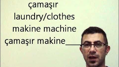 Online Turkish Lessons basic 2 part 3