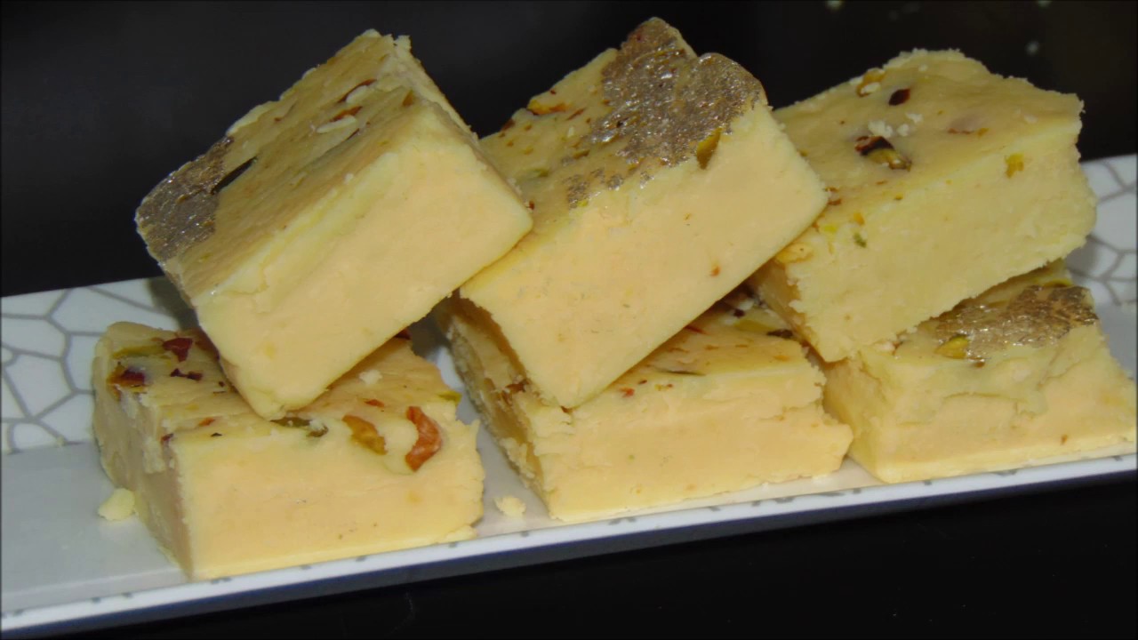 Milk powder barfi Recipe by Lively Cooking