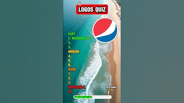 Can You Guess These World Famous Brand Logos? 🤯 #LogoQuiz #BrandQuiz #guessthelogo