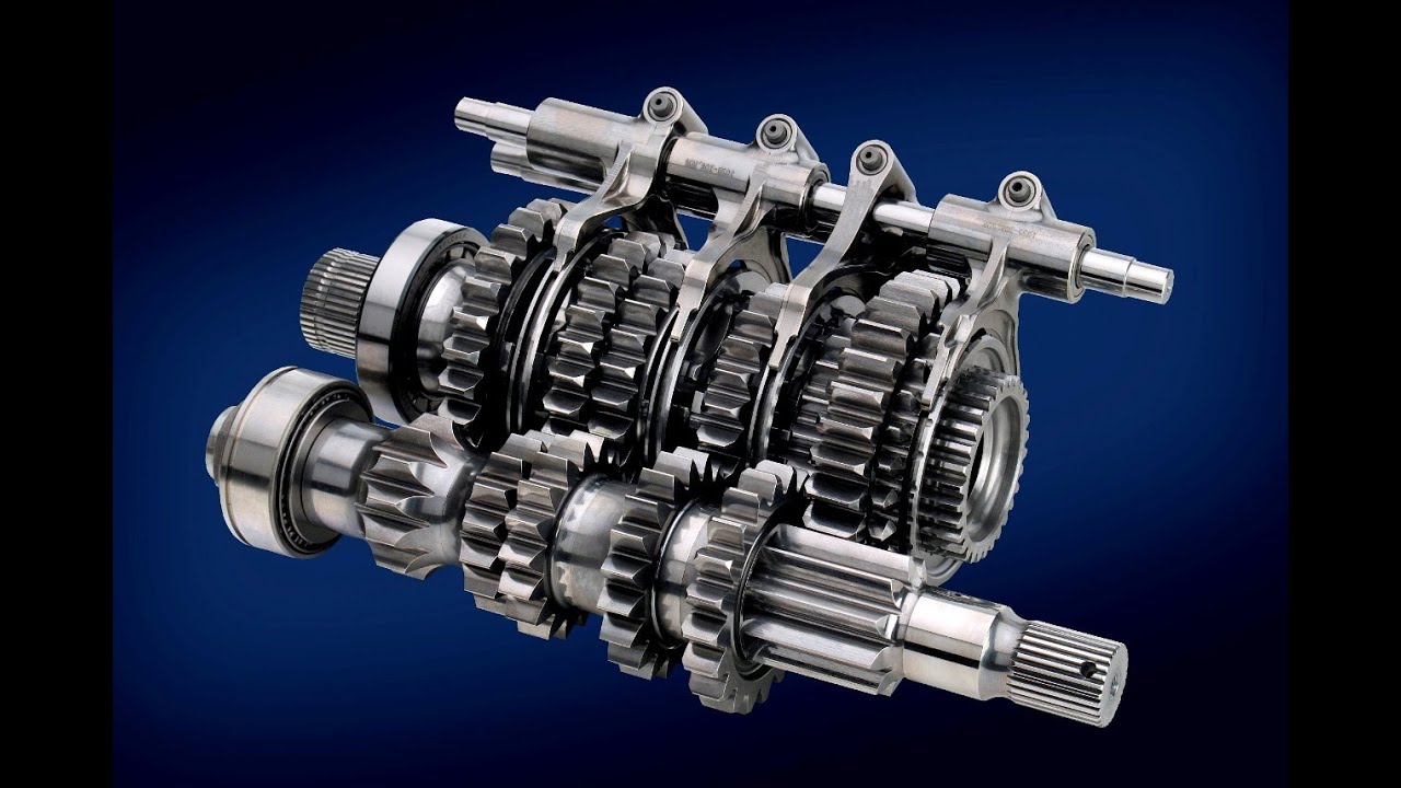 показываю как на снятой коробке передач где какая скорость включается ...