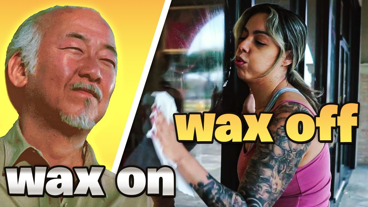 Embracing my inner Mr Miyagi for this WORKOUT!