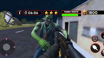 Zombie Shooting 3D Zombie Game Android Gameplay #2