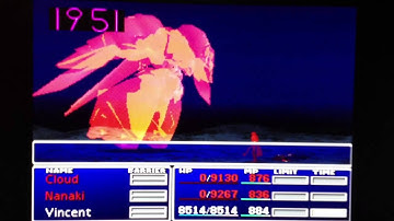 FF7 Vincent Overflow