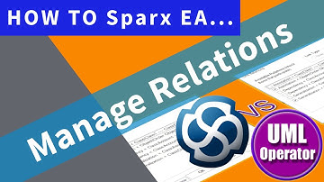 Managing Relations in Sparx EA (e9 - Set Visible Relations vs Link Relations)