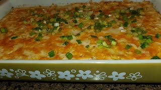 Cream Cheese Corn Casserole #southerncooking