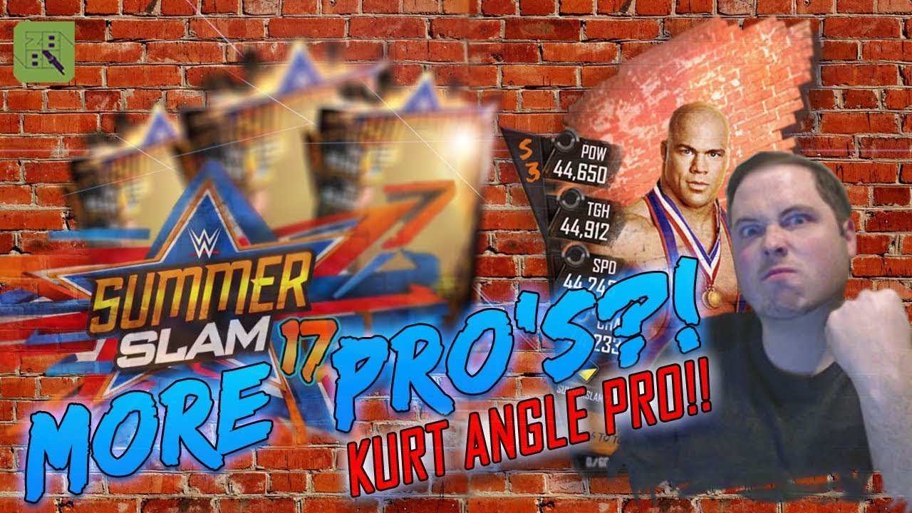 KURT ANGLE FINALE - MORE SS 17 PRO'S?!  | WWE SuperCard