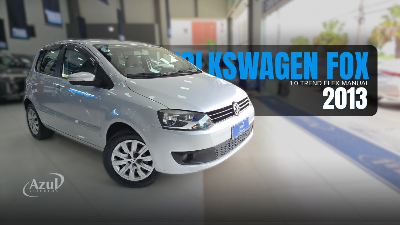 VOLKSWAGEN FOX 1.0 TREND FLEX MANUAL 2013