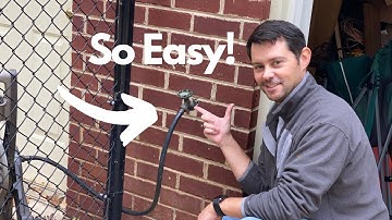 How to create a siphon with a garden hose. Syphon Hack. How To Drain Your Above Ground Pool.