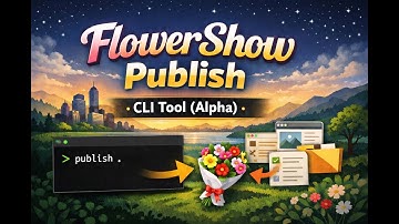 Flowershow "Publish": new command line tool alpha demo