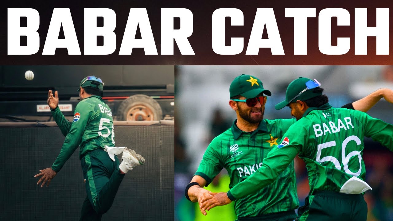 Babar Azam Takes Stunning Catch | Catch of the T20 World Cup vs ...