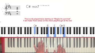 Dancing in the Dark Piano Tutorial Bruce Springsteen (Cameron Winter Cover)
