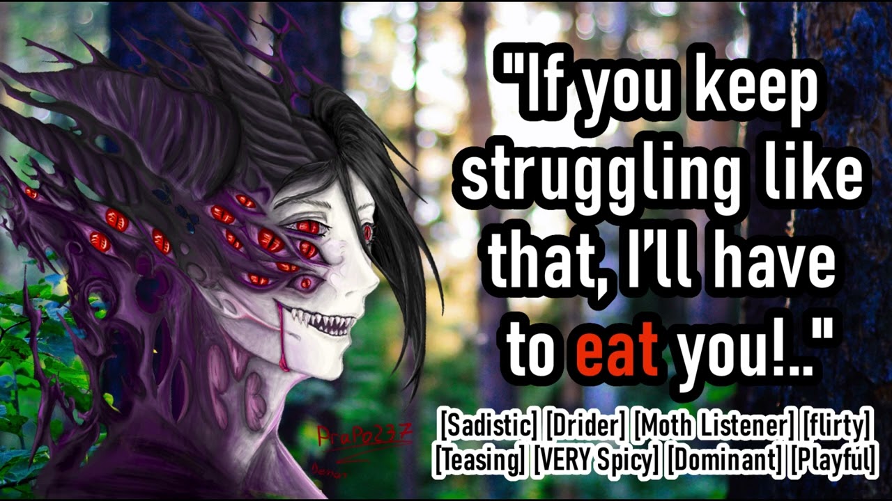 asmr meeting a sadistic half drider part #1 spicy teasing roleplay sadodere gender neutral m4a