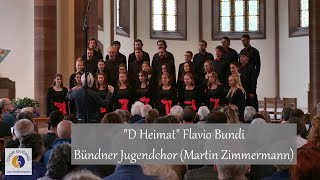 &quot;D Heimat&quot; Flavio Bundi | Bündner Jugendchor (Martin Zimmermann) | EJCF Basel 2023