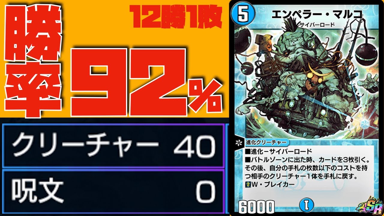 【悲報】フルクリーチャーマルコ止まらない。【デュエプレ】