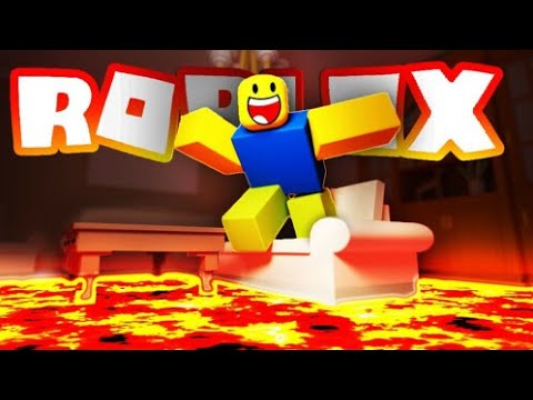 ROBLOX DON'T TOUCH THE FLOOR!! 😲😲