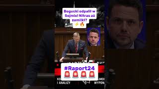 Bogucki odpalił w Sejmie! Nitras aż zamilkł? ⚡🔥