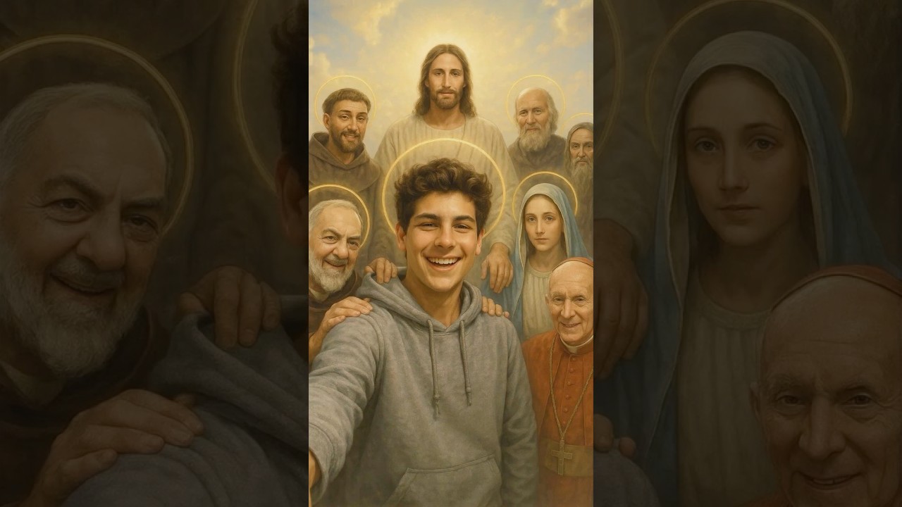 Carlo Acutis Canonized by Pope Leo XIV on Sept 7th ✨ Heaven Greets the Millennial Saint 