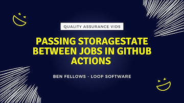 Passing Authentication & Other Dynamic Files Between Jobs in GitHub Actions