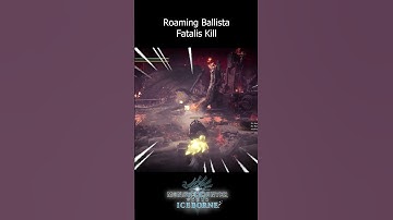 Fatalis And Roaming Ballista  #devhappydays #gaming #monsterhunterworldiceborne #fatalis